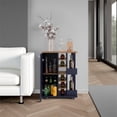 thumbnail image 5 of Bar Cart Engineered Wood Multi-Color, 5 of 9