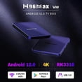 thumbnail image 2 of Android 12 TV Box H96 MAX V12 Set Top Box 4K 2GB 16GB 4GB 32GB 4G 64G Video Media Player, 2 of 5