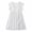 White, variant on Eyelet Flutter Dress for Women Summer V-Neck Mini Dress with Textured Eyelet Fabric,Flutter Sleeves,and Flared Hem for ease Vacation Style
