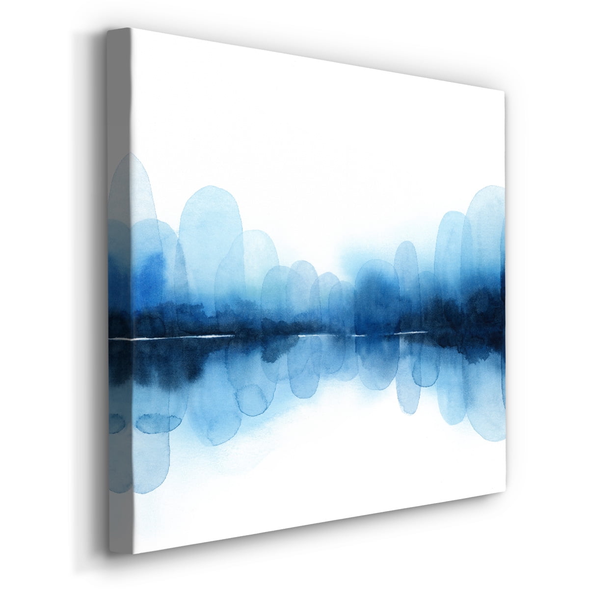 Wexford Home Ultramarine Mirror I-Premium Gallery Wrapped Canvas, 40" x 40" - Ready to Hang