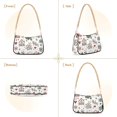 thumbnail image 7 of FORMRS Womens Shoulder Bag with Chain Strap Clutch Purse Cute Tote Handbag, White Nordic Christmas House, 7 of 7