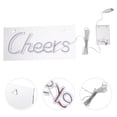 thumbnail image 4 of GOOHOCHY Cheers Letrero de neón LED decorativo, lámpara de ambiente para fiestas en bares, 4 of 7