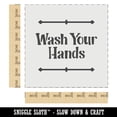 thumbnail image 2 of Wash Your Hands DIY Cookie Wall Craft Stencil - 7.0 Inch, 2 of 5