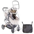 thumbnail image 1 of Rain Cover Universal Stroller Cane Protecciones contra la lluvia y el viento para cochecitos (style-03),11 Feliz Sencillez, 1 of 5