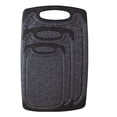 thumbnail image 1 of Durable Kitchen Cutting Boards, Convenient and Durable Design With Easy To Clean Surfaces, Perfect Sizes Set For Every Cutting Need, Non-Porous, Non-Cracking, With Non-Slip Handles, 3 Pieces, 1 of 5
