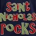 thumbnail image 3 of CafePress - Saint Nicholas Rocks Women's Long Sleeve Dark T Sh - Women's Long Sleeve Graphic Tee Casual Fit, 3 of 4