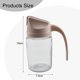 thumbnail image 4 of 300/600 ml Botella de aceite Aceite Vinagre Botella Dispensador Hornear BBQ Cocina Freidora, 4 of 11