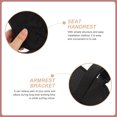 thumbnail image 2 of Miangastore Chair Arm Rests Universal Fit Long-term Use Comfort 2Set 9.04X3.14X1.18in, 2 of 8