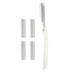 thumbnail image 1 of Vocoste Maquinilla de Afeitar para Cejas para Mujer Acero Inoxidable Blanca con 5 Cuchillas, 1 of 1