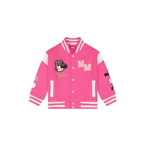 Minnie Mouse Toddler Girl Fleece Bomber Jacket