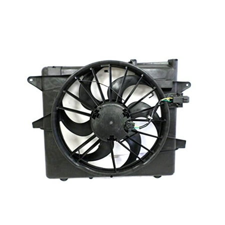 A-C Condenser Fan Assembly - Pacific Best Inc For/Fit FO3115152 05-14 Ford Mustang 07-12 Shelby
