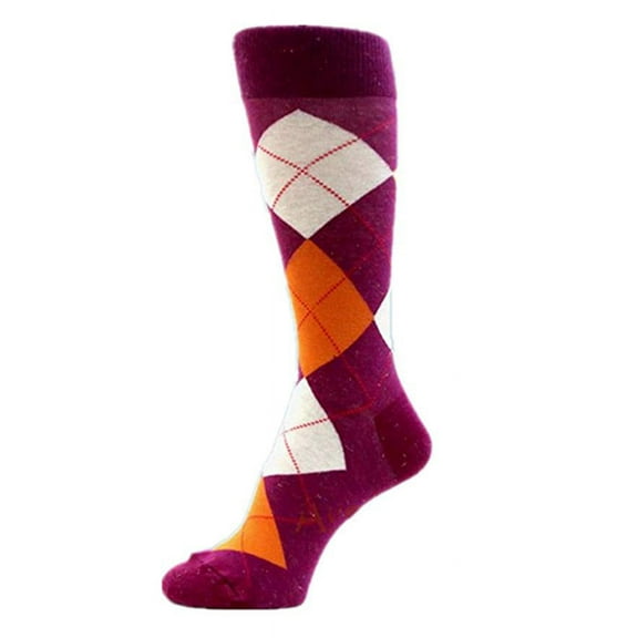 Spotlight Hosiery shades of MAROON/BURGUNDY/RED Men's Groomsmen's Dress Socks
