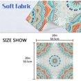 thumbnail image 7 of Coolnut Retro and Elegant Bohemia Cloth Napkins Set of 1, Durable Printed Washable Table Napkins for Valentines, Weddings, Dinners Parties Home Decor, 20 x 20 Inch Washcloth Gift, 7 of 7