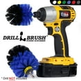 thumbnail image 7 of Drillbrush Blue Drill Powered Scrubbing Brush Heads - Professional Boat Detailing Accessories - Tank Scrubbing Brush Kit - Boat Hull Cleaning Tools, 7 of 7