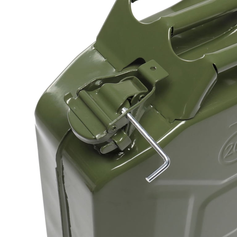 すだち　米軍放出品20L オリーブ　燃料タンク 20L Portable Fuel Storage Can - Army Green American Jerry Can for