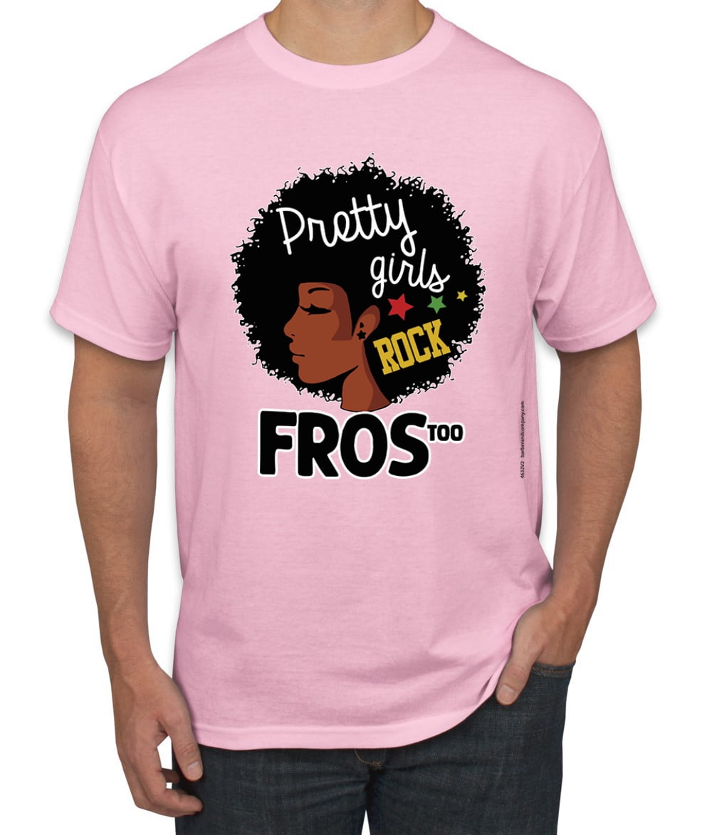 hot pink and black graphic tee