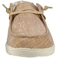 thumbnail image 3 of HEY DUDE Wendy Women/Adult shoe size Women 7 Casual 121415016 Sparkling Rose Gold, 3 of 6