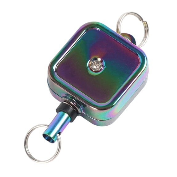 Heavy Duty Retractable Badge Holder Spring Loaded For Office School Travel