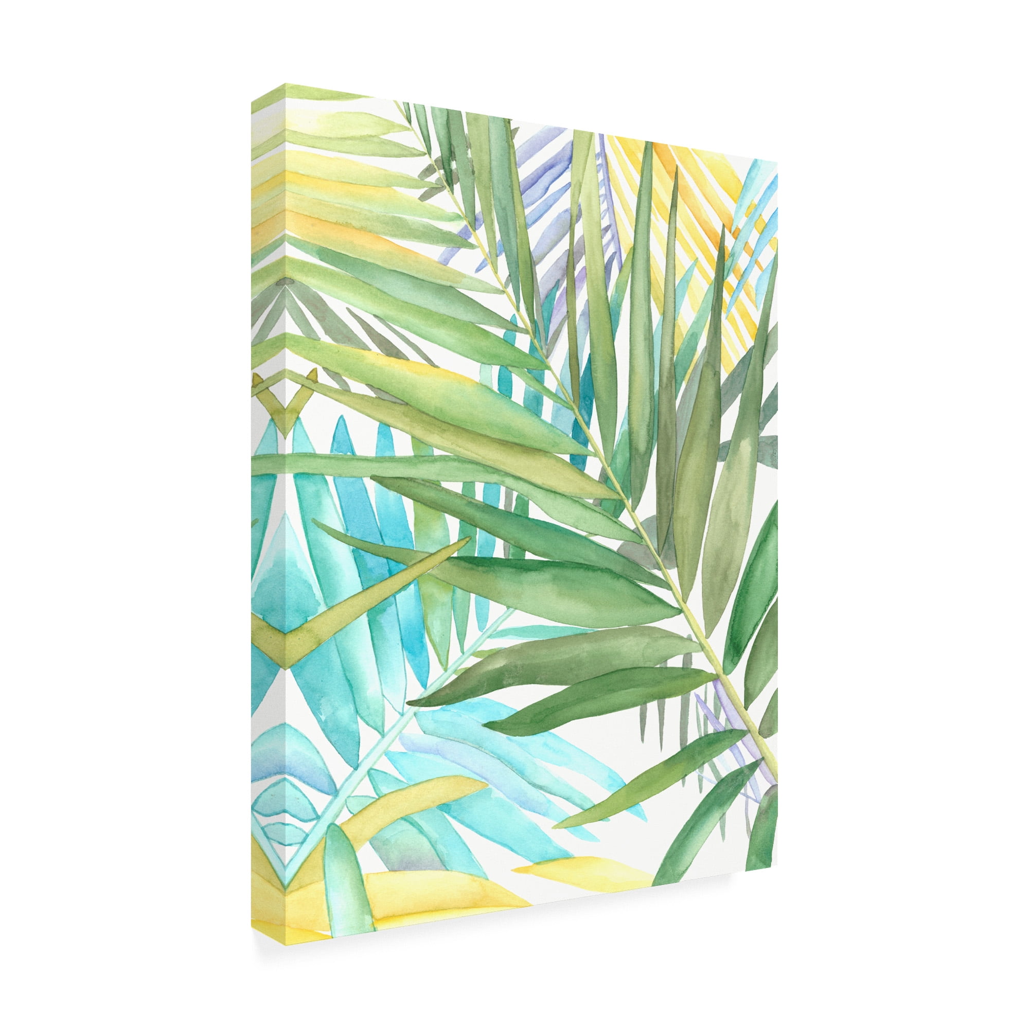 Trademark Fine Art 'Tropical Pattern II' Canvas Art by Megan Meagher