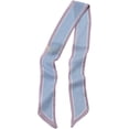 thumbnail image 5 of Nvzi Chiffon Scarf Fun Colorful Printing Long Ribbon Scarf Neck Scarf for Women（Blue 1）, 5 of 5