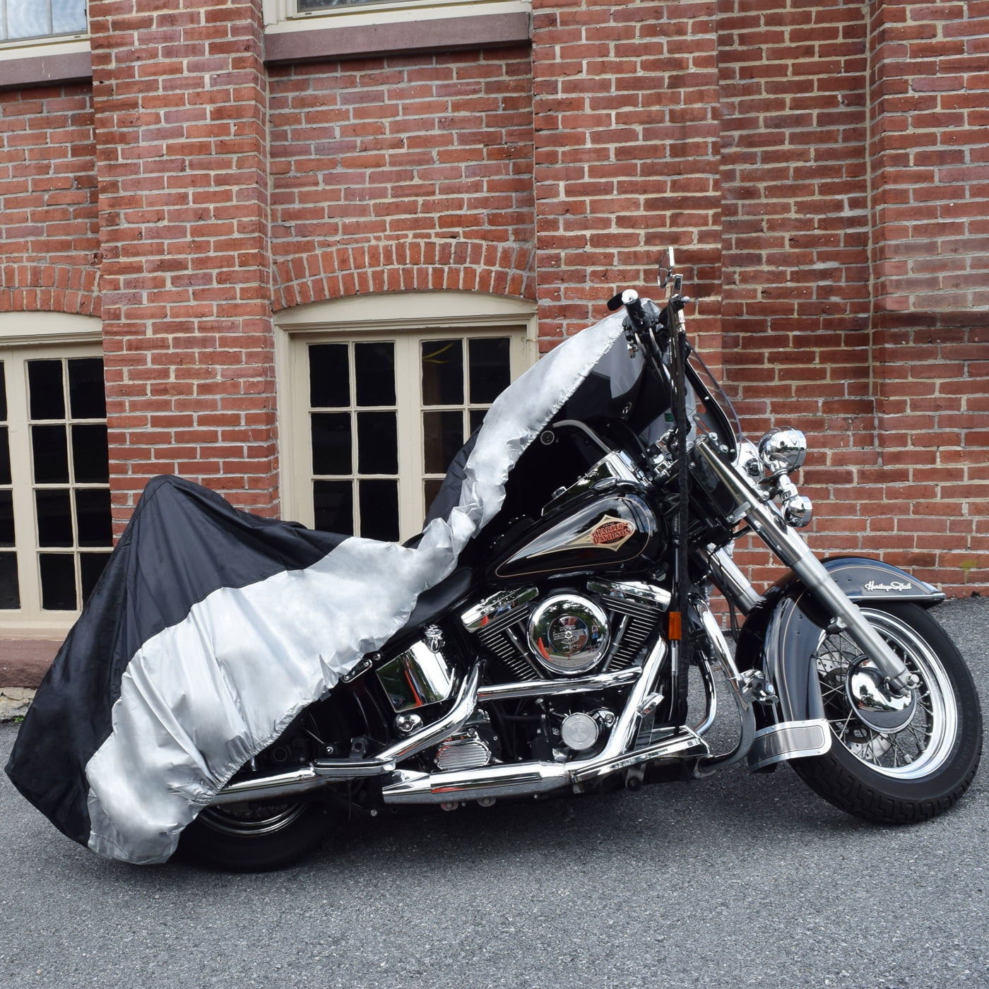 Budge Waterproof Motorcycle Cover, Moderate Rain and Dirt Protection for Motorcycles, Multiple Sizes