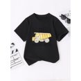 thumbnail image 1 of BIG BROTHER UNDER CONSTRUCTION Print Short Sleeve Tees For Boys, Casual Crew Neck Cotton T-Shirt, Comfortable Breathable T-shirt, 1 of 6