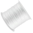 thumbnail image 1 of Home Decoration 100M X 0.8mm Nylon Chinese Knot Cord Rattail Macrame  Thread String White, 1 of 8