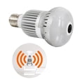 thumbnail image 3 of Vr 360 Grados Bombilla Cámara Monitor Inalámbrico Wifi Cámara De Vigilancia Bombilla Con Luz Infrarroja Blanca Red Remota Visión Nocturna De Alta Definición Para Monitoreo Del Hogar Vogacara AF000283-00, 3 of 6