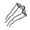 Black, variant on U Shape Updo Hair Pins Clips for Thin Thick Hair,4 Prong Bun Hair Vintage Hairstyle Accessories French Hair Forks