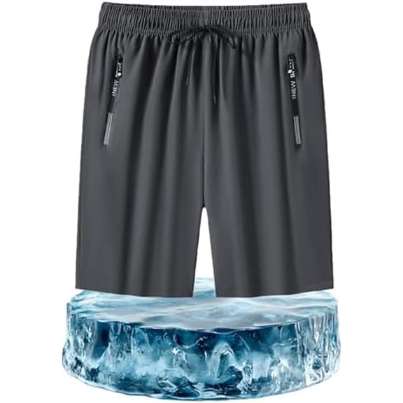 Silk Cooling Shorts, Iced Active Shorts for Women, Women's Ultra Stretch Breathable Quick Drying Casual Shorts