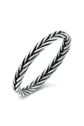 Simple Celtic Braid Knot Ring .925 Sterling Silver Band Jewelry Female Male Unisex Size 9