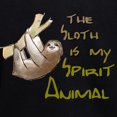 thumbnail image 3 of CafePress - The Sloth Is My Spirit Animal - Kids Hooded Sweatshirt, Classic Hoodie, 3 of 4