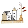 thumbnail image 4 of Home Decoration Items for Living Room, Wooden Showpiece for Home Decor Bedroom, House Warming Gifts, Tabletop Decoration Items, Sweet Home Housewarming Wedding Birthday Gift for Man Woman, 4 of 4