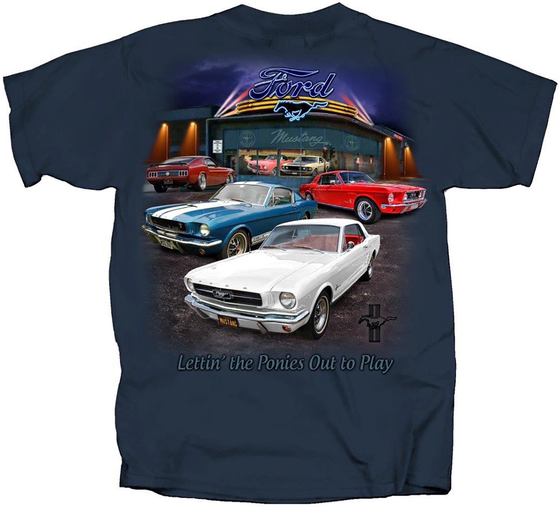 1969 Ford Mustang Boss 302 T Shirt Tees Vintage Classic Car Size S-3XL 