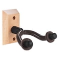 thumbnail image 1 of Colgador Colgador de guitarra GH-01 Soporte de gancho de montaje en pared de madera para guitarras acústicas eléctricas Instrumento de cuerda de bajo ukelele Tomshoo Colgador, 1 of 6