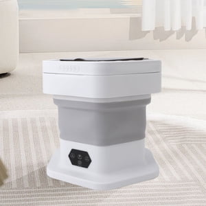 Mini laveuse, Laveur portable Laveur pliable Laver et Spin Combo Lave-linge de voyage portable pour les sous-vêtements pour bébés Chaussettes, Lave-vaisselle pour appartement