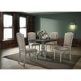 thumbnail image 2 of Roundhill Furniture Iris Round Pedestal Wood Dining Table, 2 of 6
