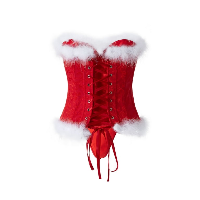 sexy bar clothes Mrs Santa Claus stock image. Image of merry, charming main image 1