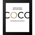 thumbnail image 2 of Dos Santos, Bella 20x24 Black Modern Framed Museum Art Print Titled - Coco - Rich, 2 of 5