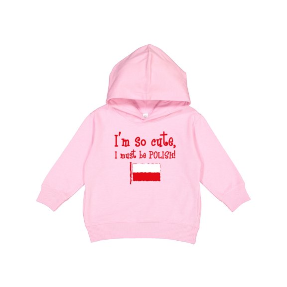 Inktastic So Cute Polish Toddler Hoodie