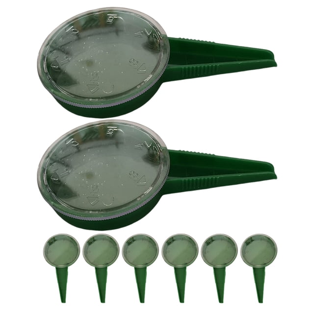 PENIKOKO 8Pcs Manual Sowing Spreader Handheld with Adjustable Seed Dispenser for Gardening Use