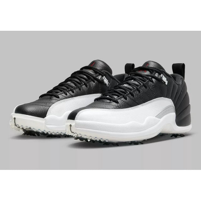 Ni-k-e Air Jordan XII 12 G Golf Playoff White Black DH4120-010 sz 10 EU 44 UK 9
