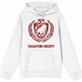 thumbnail image 4 of American Football Tailgating Society Adult White Long Sleeve Hoodie-Small, 4 of 6