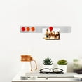 thumbnail image 4 of BESTYASH 4Pcs Adhesive Metal Strips for Wall Multipurpose Memo and Photo Display, 4 of 8