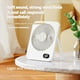 thumbnail image 3 of Mini Ventilador USB Silencioso para Escritorio Oficina,Dormitorio, Montaje en Pared, Uso Junto A la Cama - Circulador de Aire de Refrigeración Recargable para el Hogar y la Cocina., 3 of 5