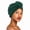 Green, variant on Knotted Turban Headwrap for Women – Soft Stretch Chemotherapy Hat with Rosette Detail
