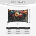 thumbnail image 4 of Honeii Floral Dreamcatcher Elegance Pattern Decorative Throw Pillow Case - Elevate Your Couch, Sofa, or Bed with Stylish Home Decor-20"x30", 4 of 6