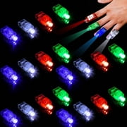 60 Pieces Finger Lights for Kids LED Finger Lights Finger Glow Sticks for LED Light Up Party Supplies Rave Laser Assorted Toys for Adult Concert Shows Decorations Party Favors