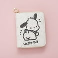 thumbnail image 1 of Sanrio Pochacco-monedero de cachorro versión coreana, monedero pequeño de dibujos animados, cartera corta con cremallera, paquete de tarjeta, estudiante femenino, 1 of 3