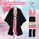 thumbnail image 2 of Traje De Disfraz De Kamado Nezuko De Demon Slayer P/cosplay Peluca Cosplay Traje Para Halloween, 2 of 5